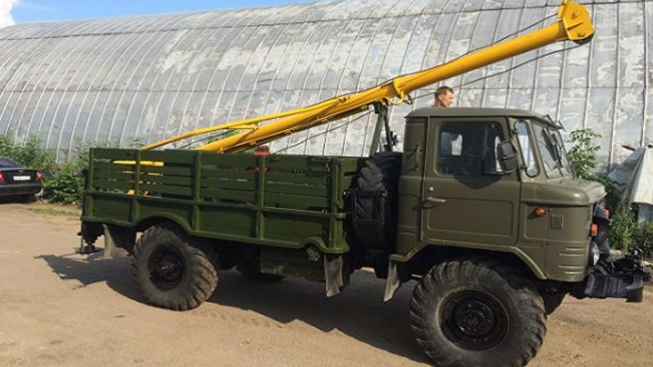 Бурильная машина БМ-302 на ГАЗ-66 | Спецтехника