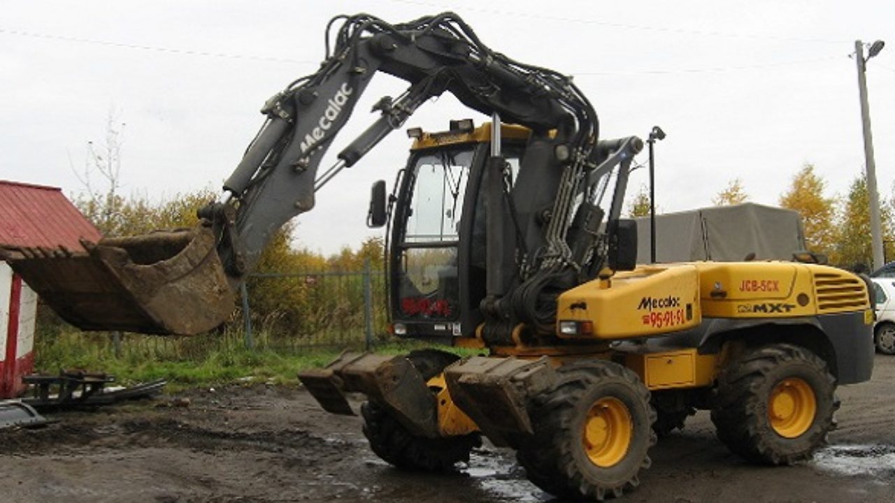 Экскаватор Mecalac 12MXT. Характеристики | Спецтехника